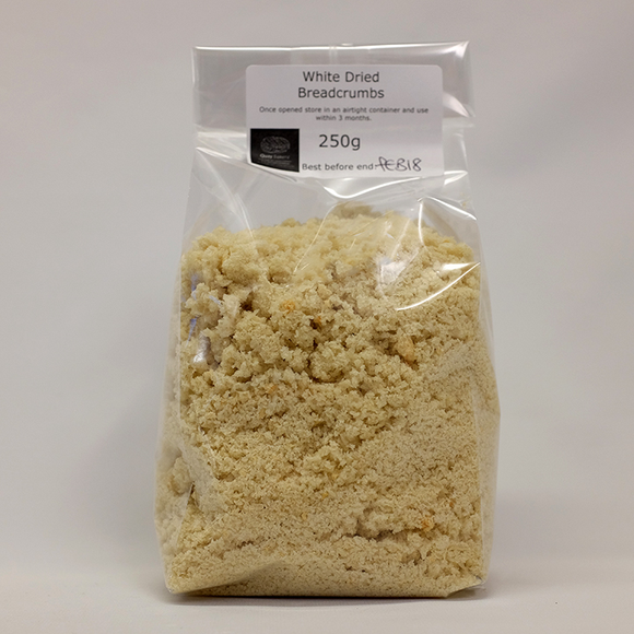 Dried breadcrumbs 250g