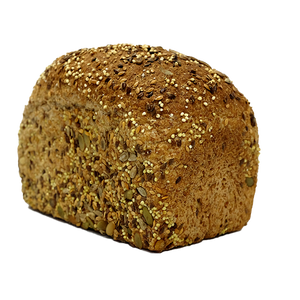 Seeded wholemeal tin
